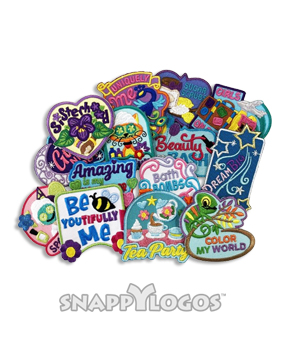 Girls Having Fun (14 Patches)